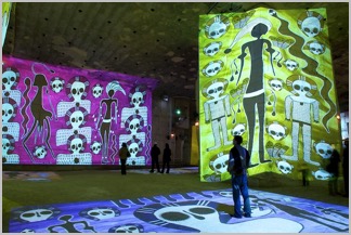 Cathedrale d'images à Baux-de-Provence