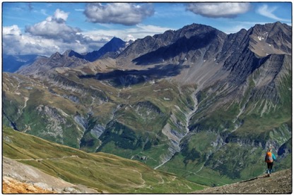 Tour du Mont Blanc 2014 - col des Fours - photo Tomasz rdvnature.com