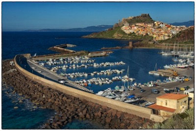 Sardegna cycling tour - Castelsardo - photo Tomasz rdvnature.com