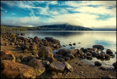 Lake St Clair, Tasmania - in the morning light - photo Tomasz http://rdvnature.com