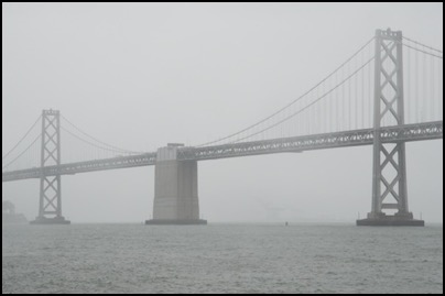 San Francisco Oakland Bay Bridge under rain by Tomasz http://rdvnature.com